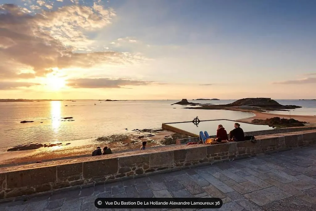 Apartament T4 Lumineux Et Spacieux Intra-Muros Proche Plages Saint-Malo